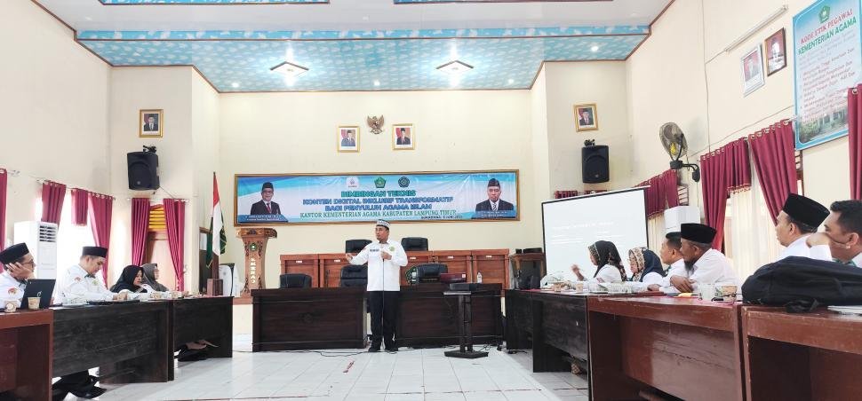 Penyuluh Melek Digital: Kemenag Lamtim Dorong Dakwah Inklusif dan Transformatif Lewat Medsos
