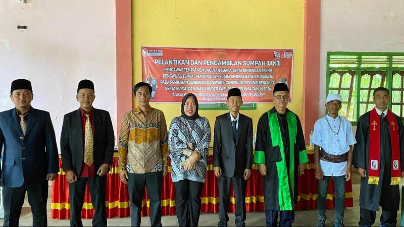 Kepala KUA Kecamatan Sukaraja Ditunjuk Sebagai Petugas Rohaniawan Pelatikan PTPS Di Desa Cahaya Negeri