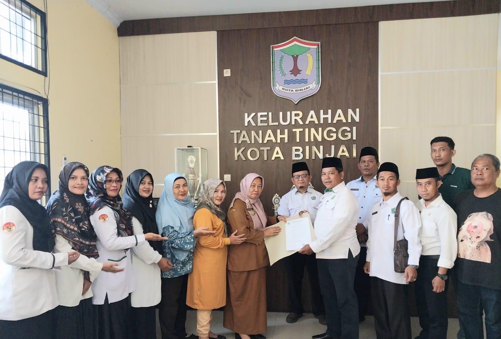 KUA Binjai Timur Lakukan Audiensi ke 7 Kelurahan di Kecamatan Binjai Timur