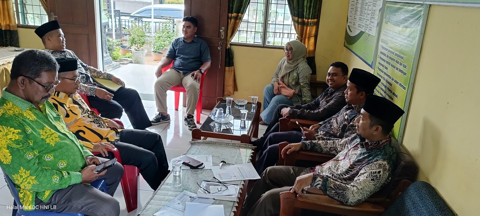 Jalin Kerjasama Strategis, KUA Bilah Hulu Terima Kunjungan BSI Rantauprapat