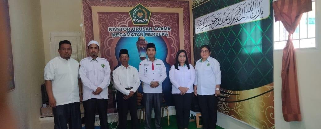 Kepala KUA Kecamatan Merdeka Pimpin Rapat Persiapan HUT Ke-80 RI