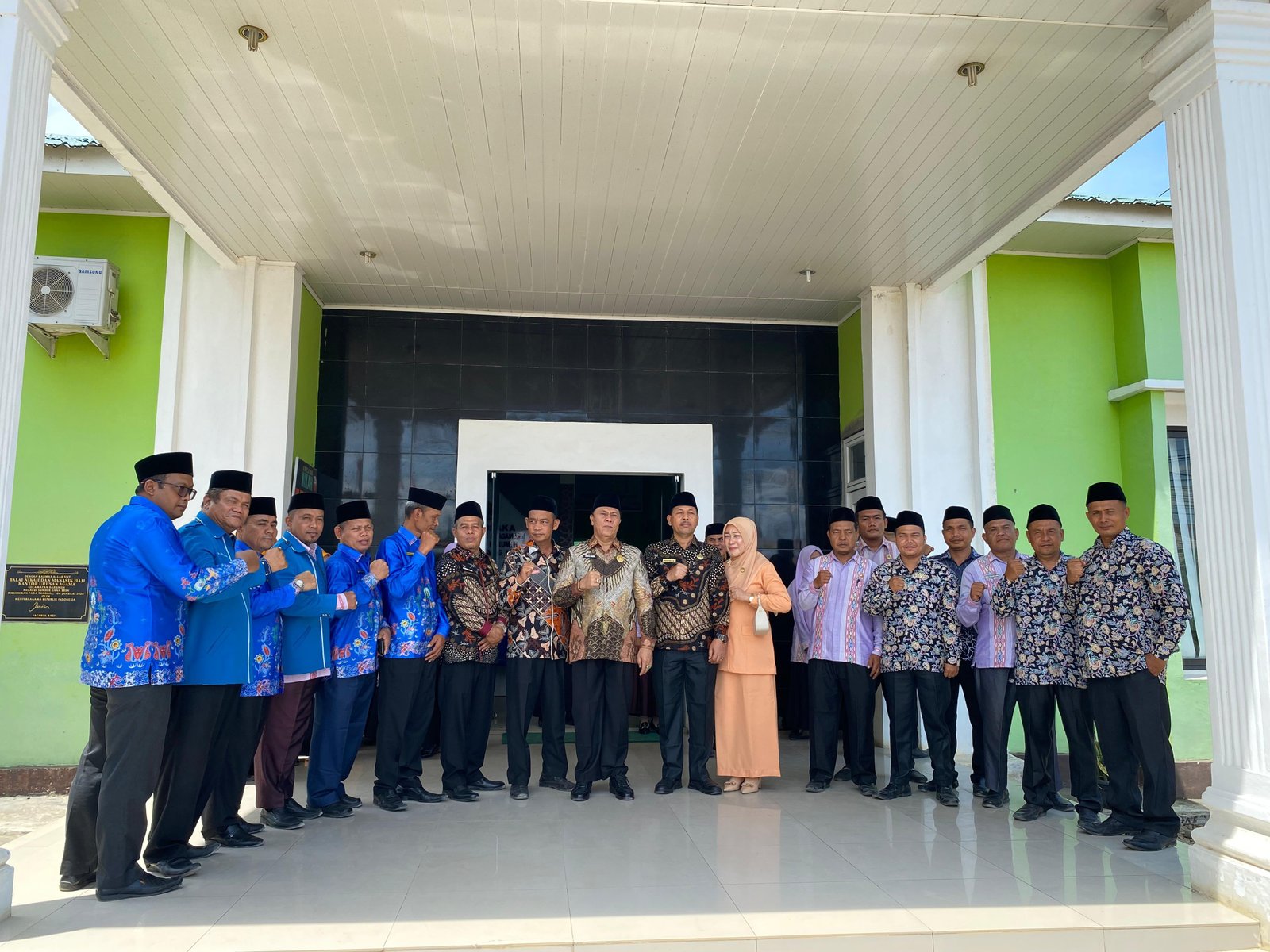 Kakanwil Kemenagsu Menyapa KUA se Kabupaten Palas di KUA Kecamatan Barumun