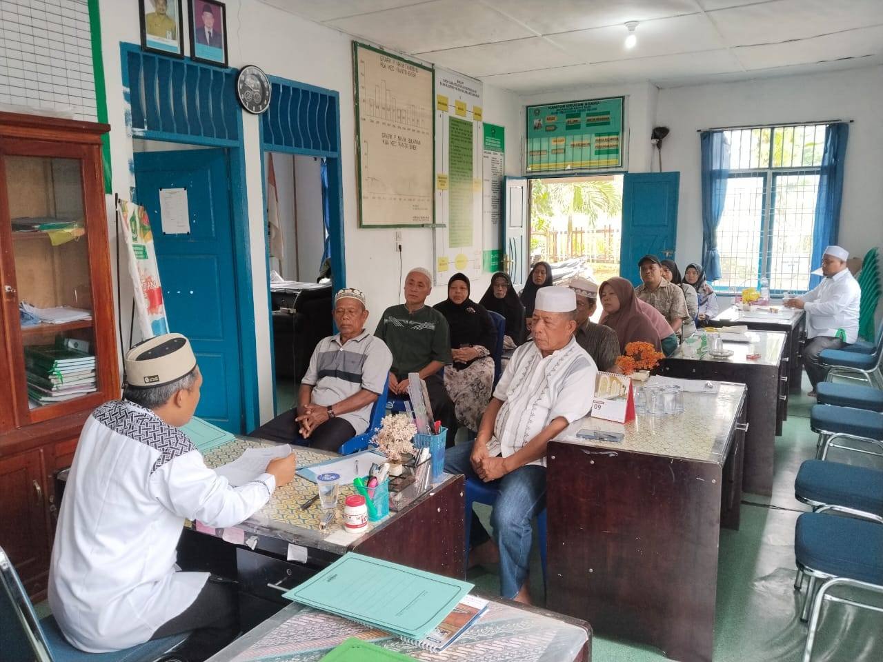 Silaturahmi Plt Kepala KUA Ranto Baek dengan Calon Jamaah Haji