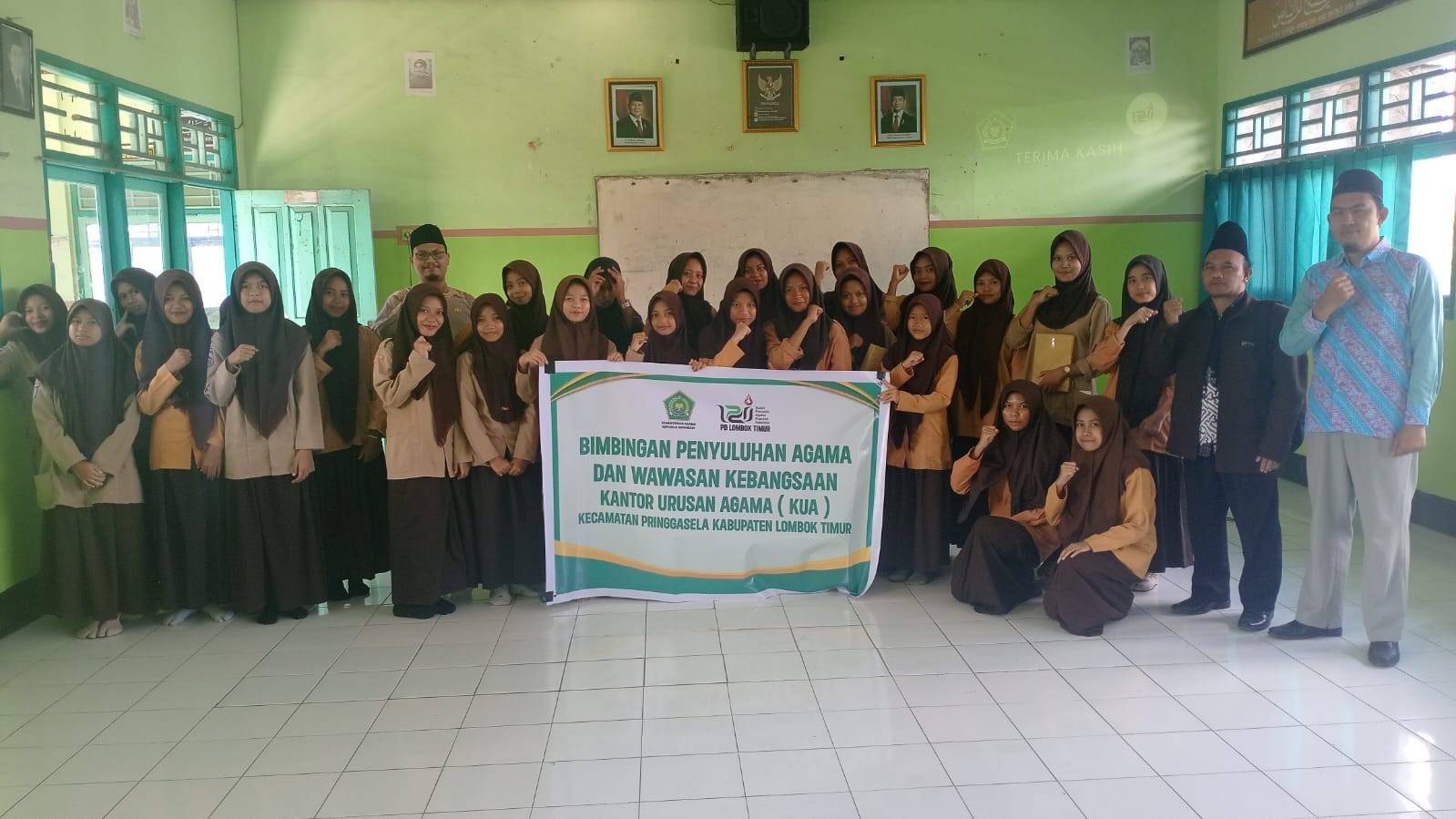 KUA Kecamatan Pringgasela Bumikan Cegah Kawin Anak Bagi Remaja Usia Sekolah (BRUS)
