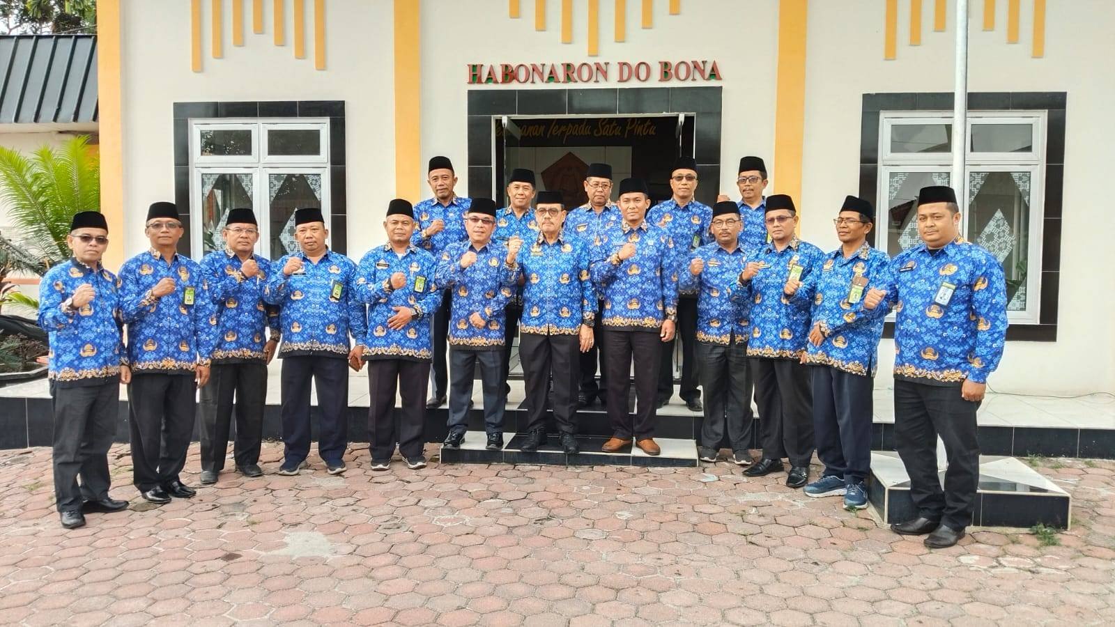 Ka. KUA Bosar Maligas Hadiri Upacara HKN di Lingkungan Kementerian Agama Simalungun