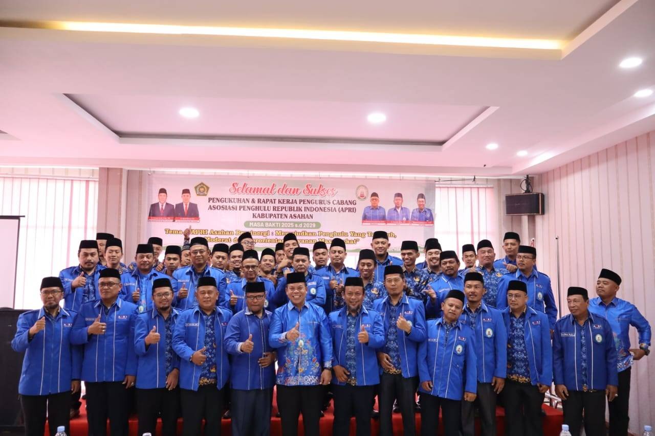Sofyan Siagian Wakili PW APRI Sumut Hadiri Pelantikan PC APRI Asahan