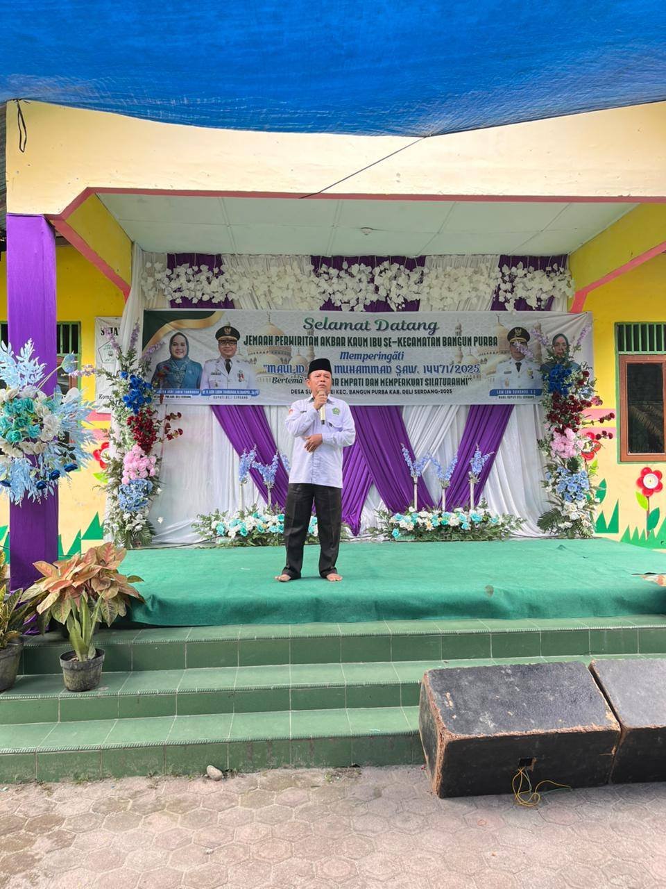 KUA Bangun Purba Hadiri Wirid Akbar Se-Kecamatan, Perkuat Sinergi Umat
