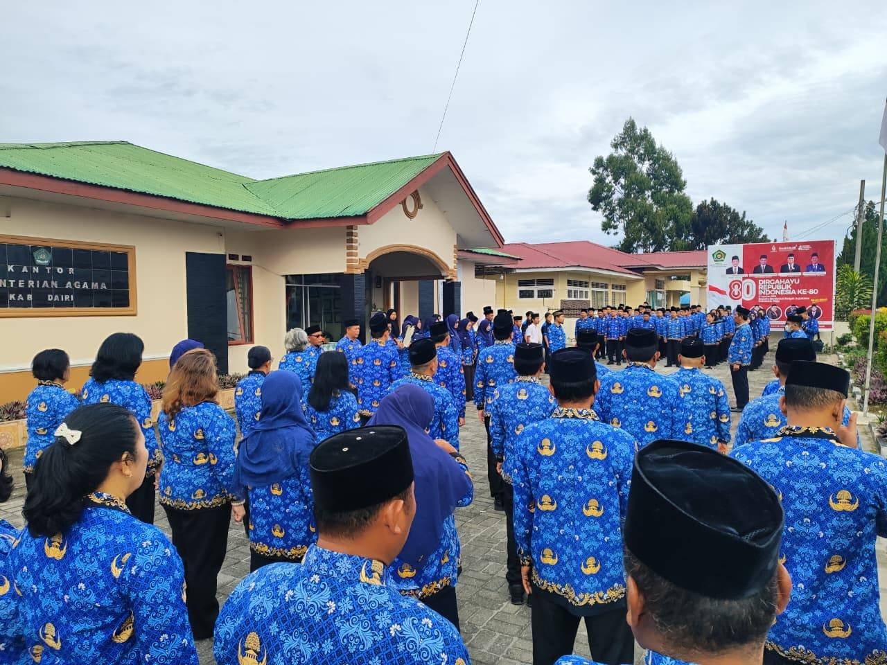 Ka KUA Sidikalang Hadiri HKN, Komitmen Jalankan Efektivitas Kinerja Sesuai Arahan Kan Kemenag Dairi