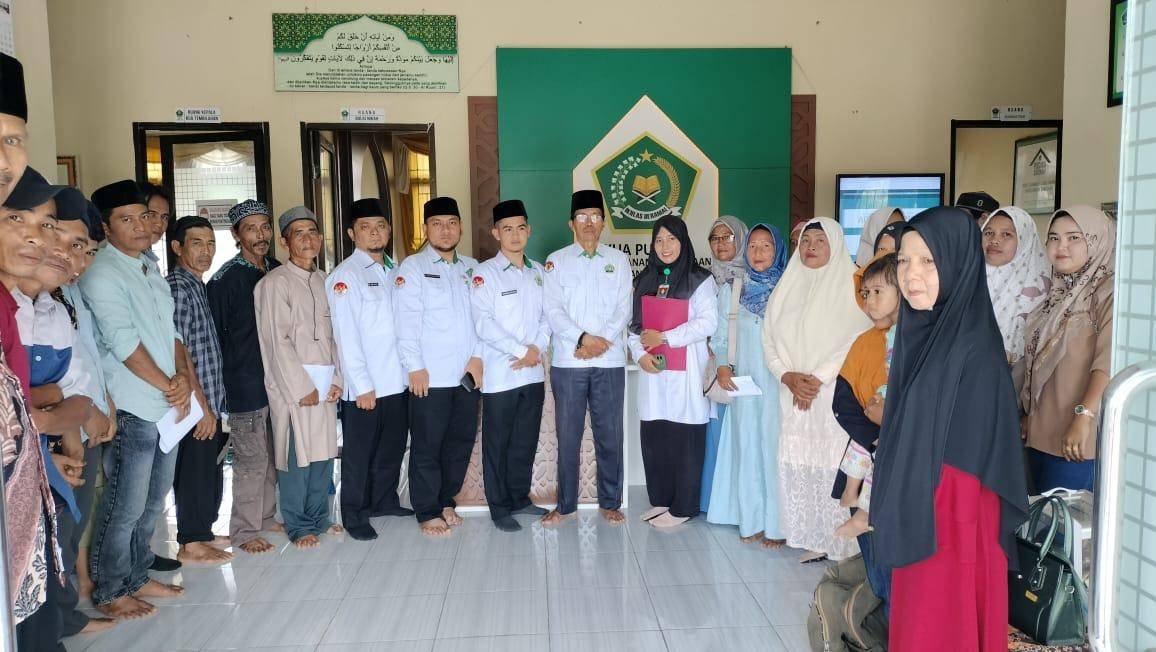 Demi Keabsahan Hukum, KUA Tembilahan Verifikasi Pernikahan Belum Tercatat
