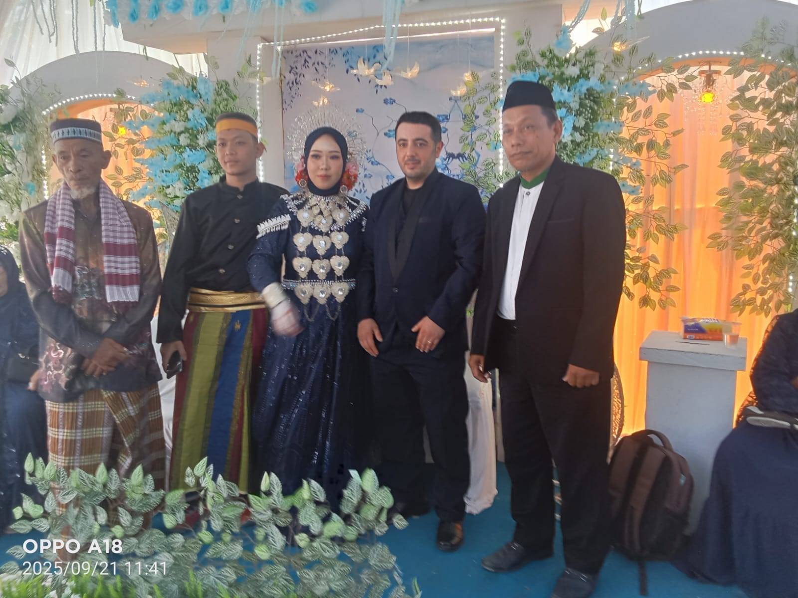 Penghulu KUA Lau Uraikan Filosofi Kearifan Lokal Bugis-Makassar dalam Pernikahan Pasangan Turki-Indonesia
