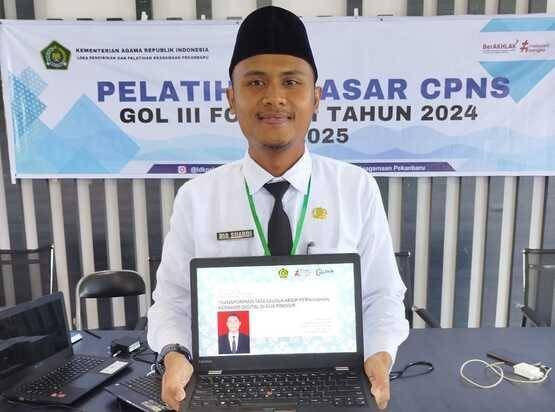 Latsar CPNS 2025, Penghulu KUA Pinggir Ria Suardi Mantapkan Peran Penghulu Profesional