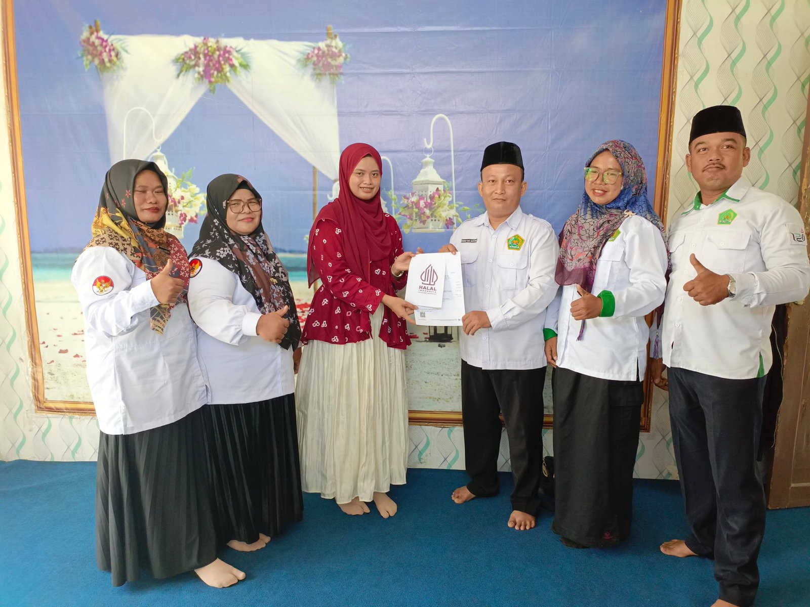 Ka KUA Gunung Maligas Imbau PAI Dalam Proses Sertifikasi Kepada UMKM