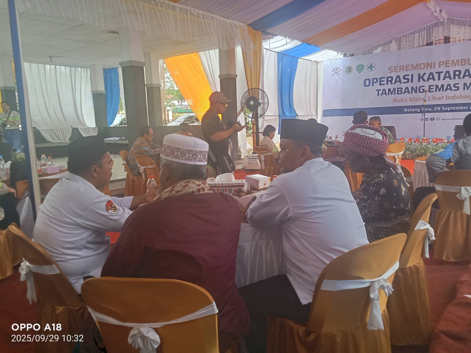 KUA Muara Batangtoru Hadiri Pembukaan Operasi Katarak Gratis PT AR Tambang Emas Martabe