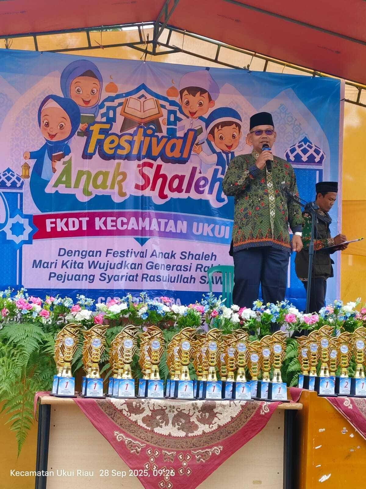 Ka. KUA Ukui Buka Festival Anak Saleh 2025