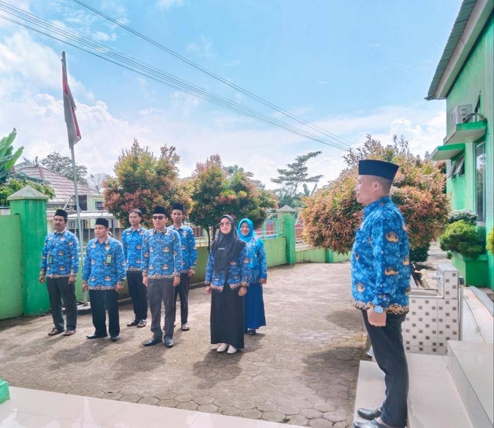 KUA Labuhan Maringgai Gelar Upacara Hari Kesaktian Pancasila