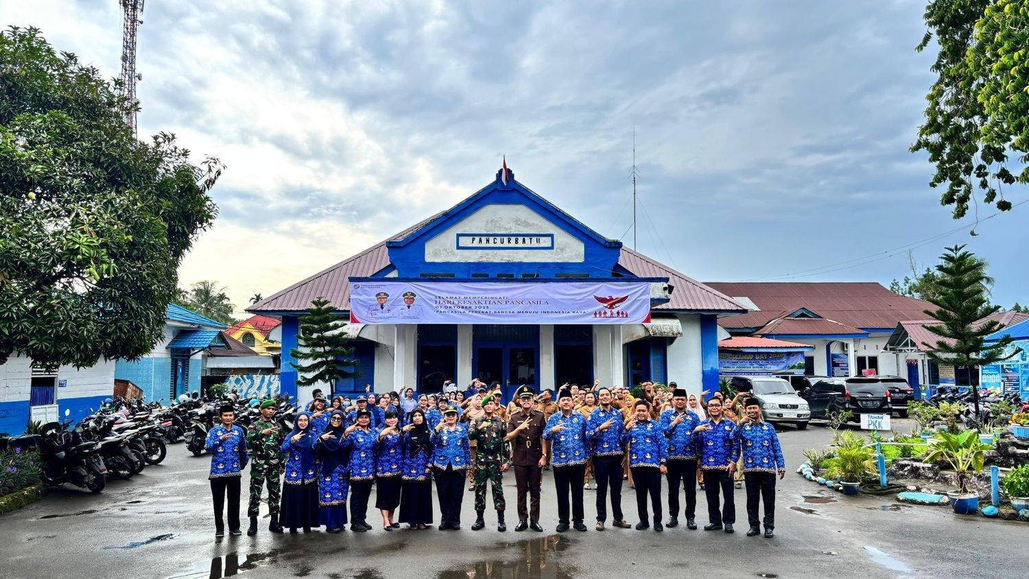 Ka. KUA Pancur Batu Pimpin Doa, Kokohkan Semangat Kebangsaan di Hari Kesaktian Pancasila