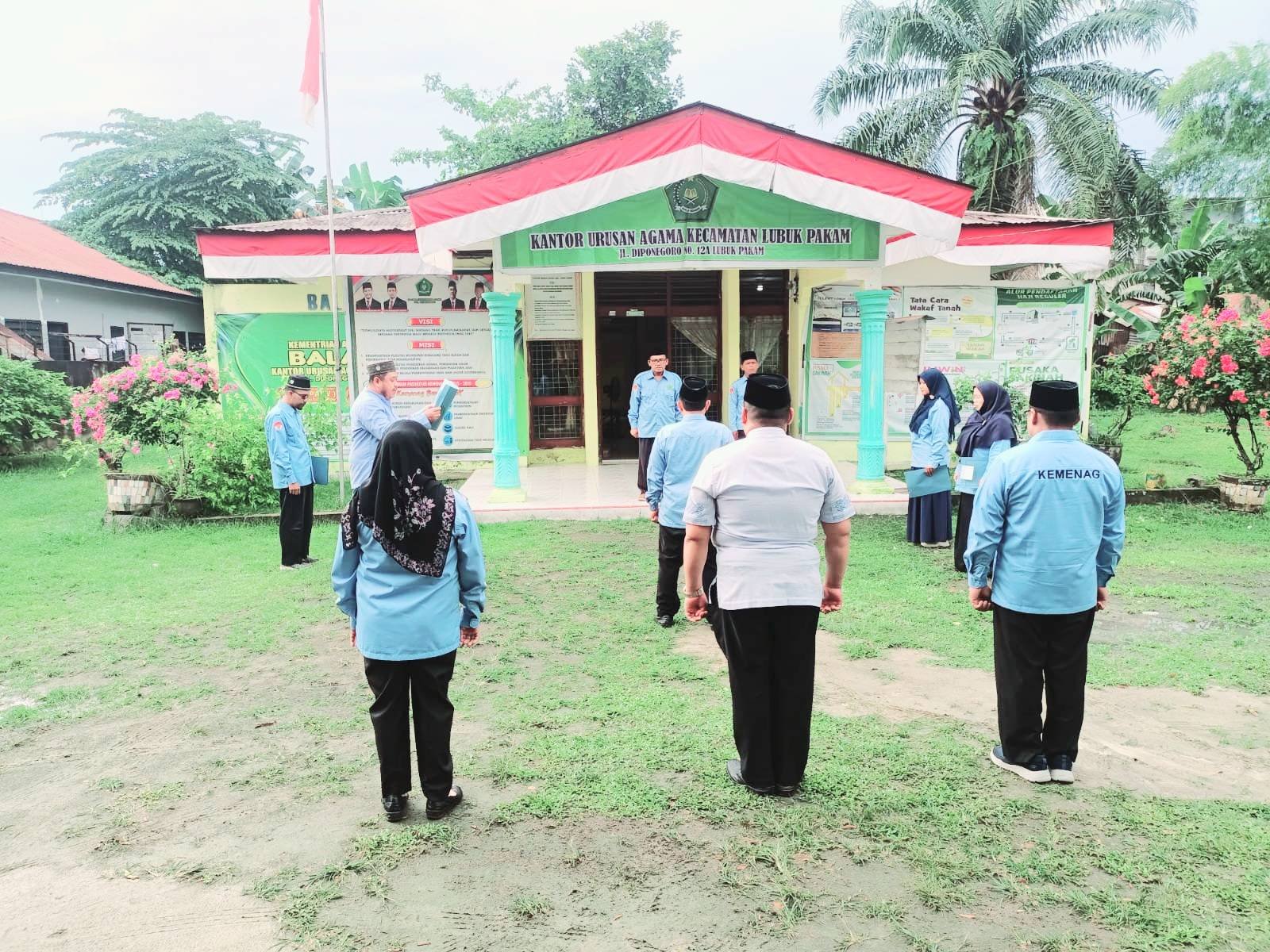 KUA Lubuk Pakam Gelar Upacara Peringatan Hari Kesaktian Pancasila 