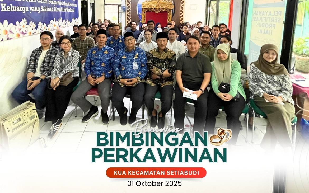 Gelar Bimwin, KUA Setiabudi Tekankan Fondasi Keluarga hingga Kesehatan Mental