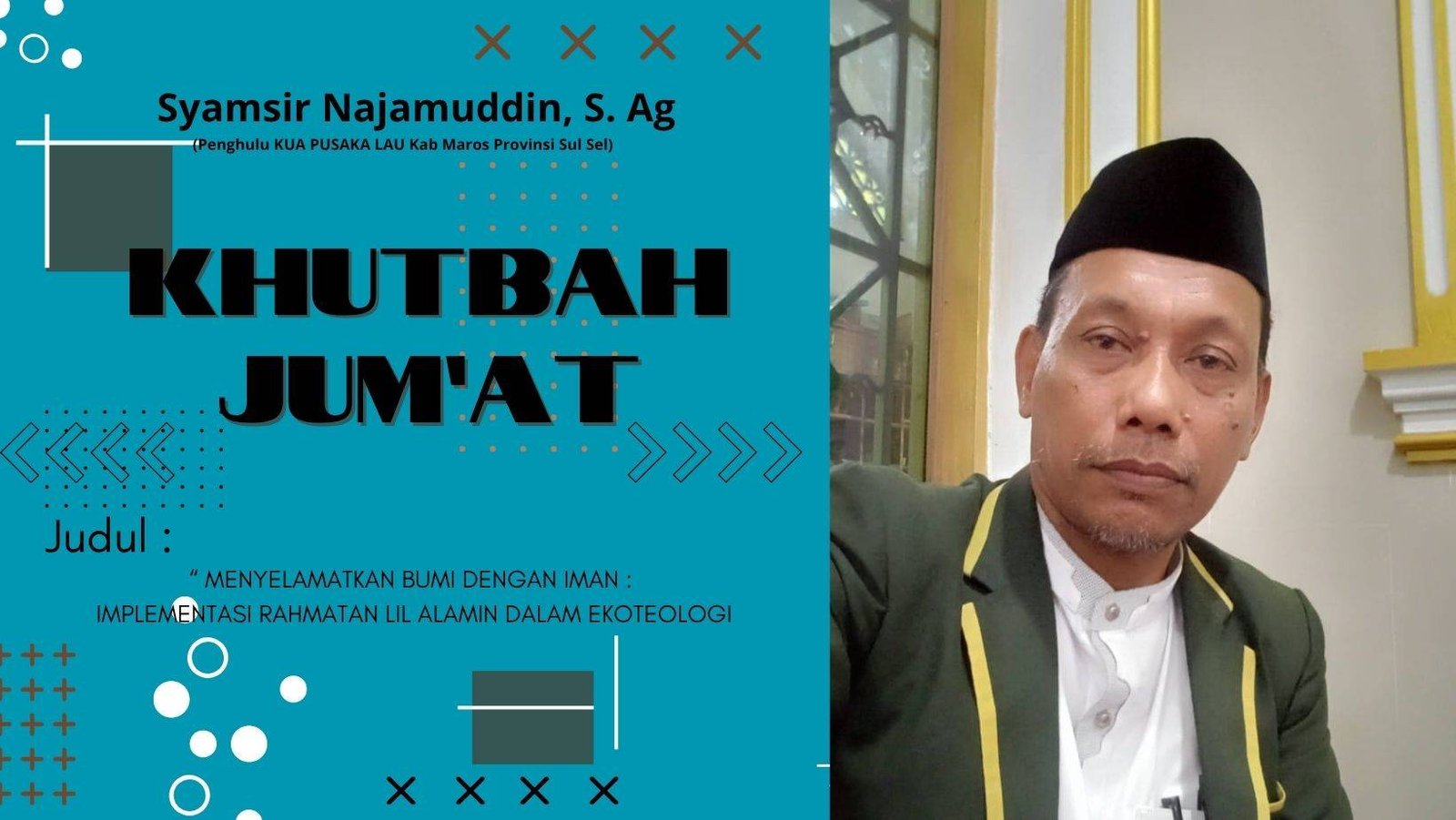 MENYELAMATKAN BUMI DENGAN IMAN : IMPLEMENTASI RAHMATAN LIL ALAMIN DALAM EKOTEOLOGI