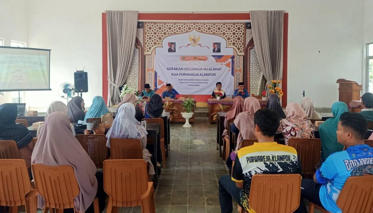 Gerakan Keluarga Maslahat di Kalilandak: Wujud Nyata Pembinaan Keluarga oleh KUA Purwareja Klampok