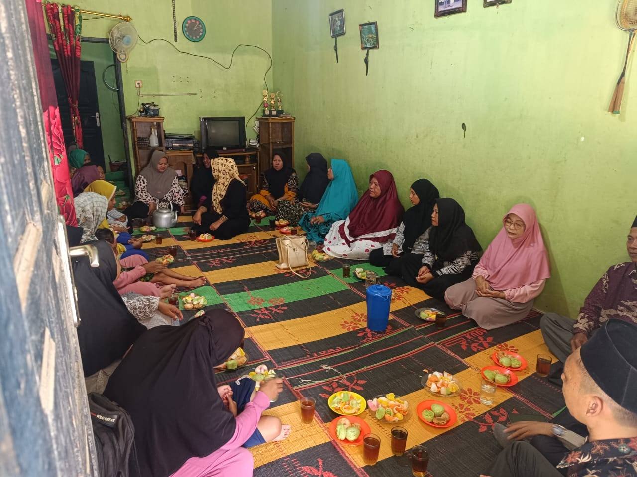 Perkuat Pembinaan Umat, Kepala KUA Bandar Pulau Hadiri Kajian Desa Binaan di Aek Tarum