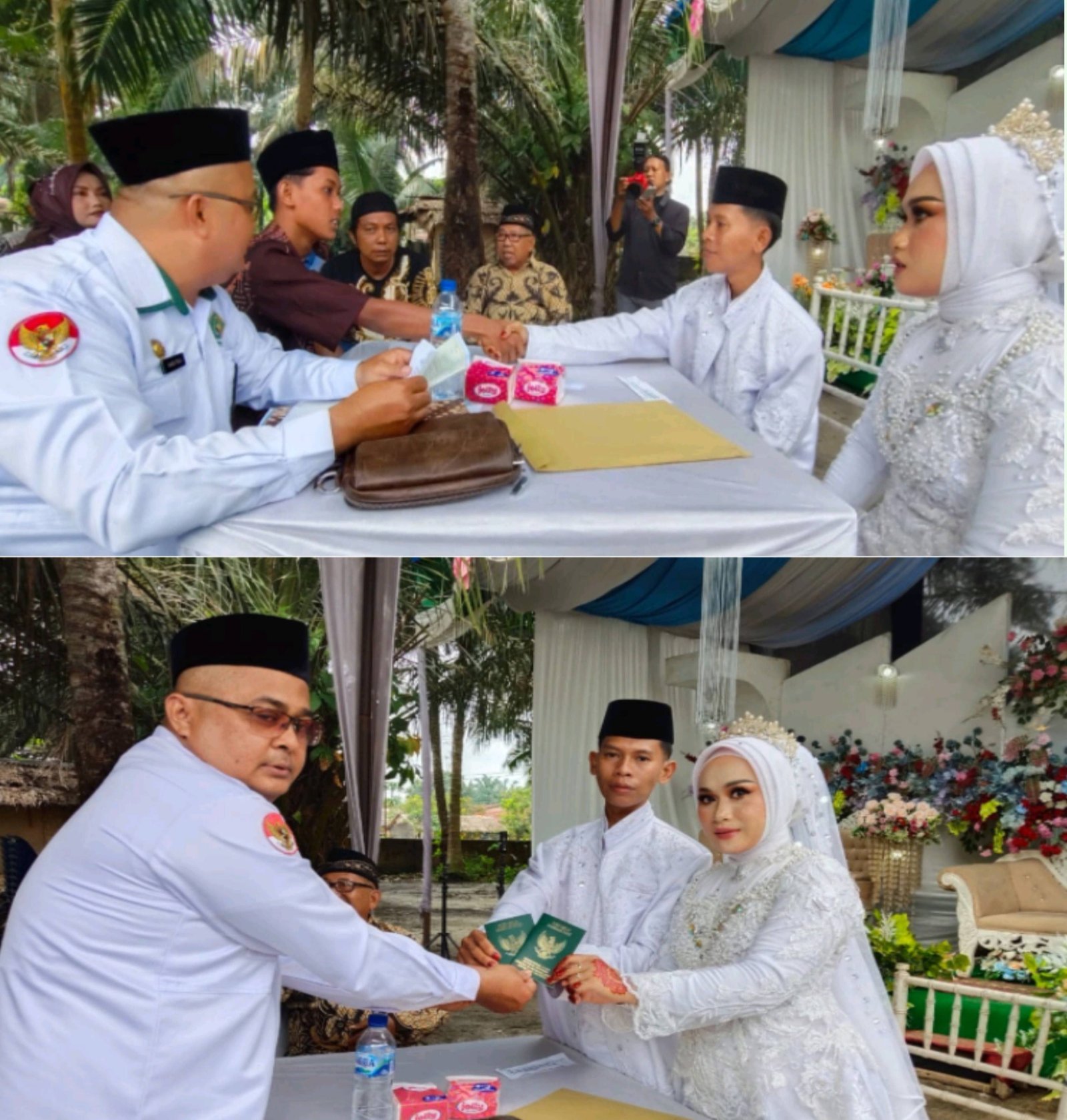 KUA Bosar Maligas Laksanakan Tugas Pernikahan Penuh Semangat dan Dedikasi
