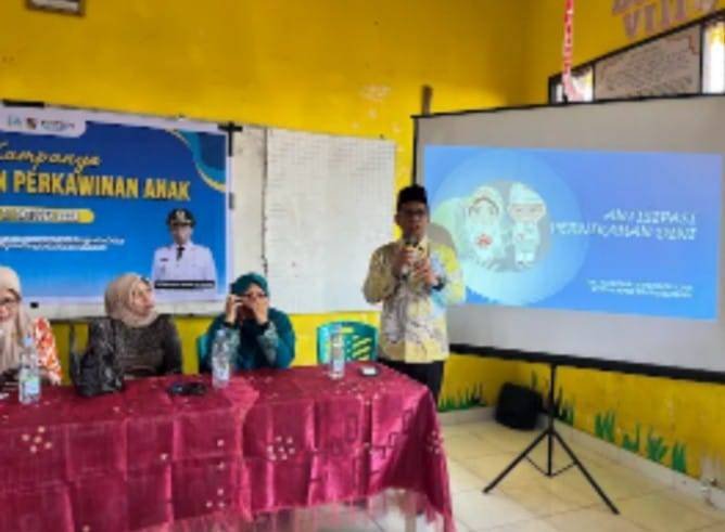 Cegah Pernikahan Anak, KUA Bukit Raya Kembali Kolaborasi  Dengan Dinas P3APM