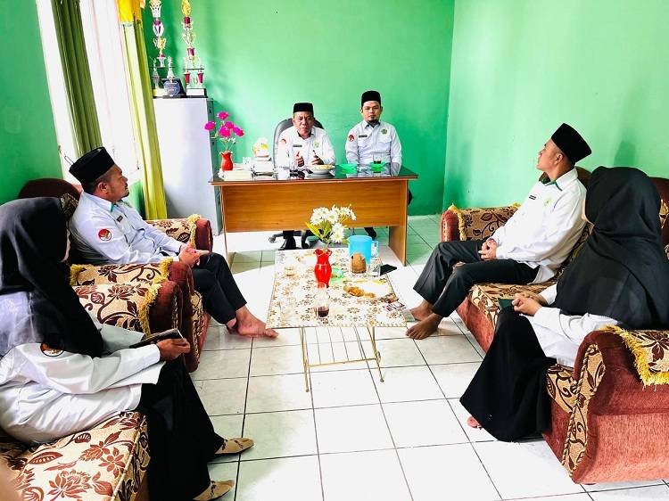 KUA Berampu Laksanakan Rapat Koordinasi Tentang Layanan Kemenag Berdampak di Wilayah Berampu