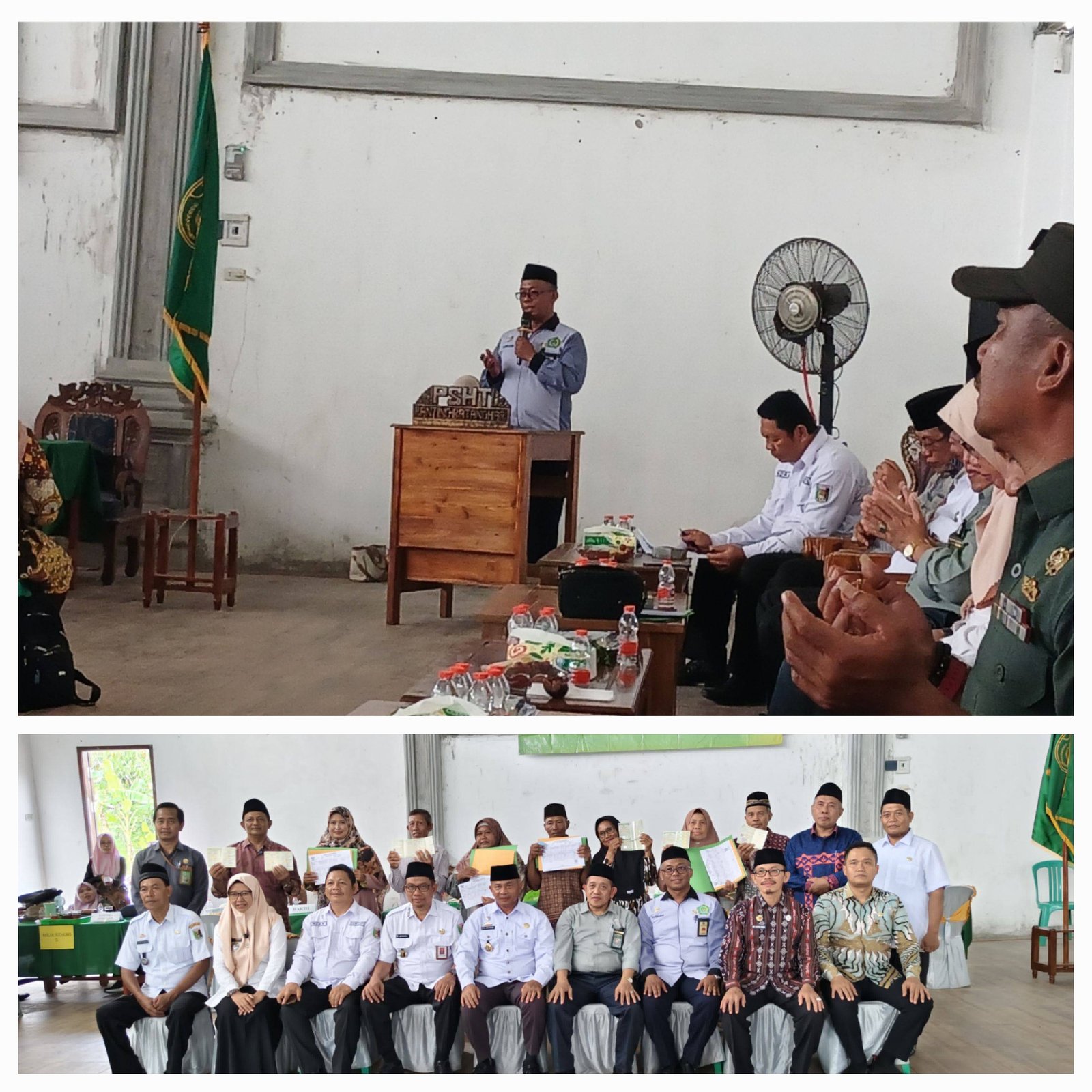 Kepala KUA Batanghari H. Subhan Pimpin Doa dalam Sidang Isbat Nikah Terpadu Gelombang II
