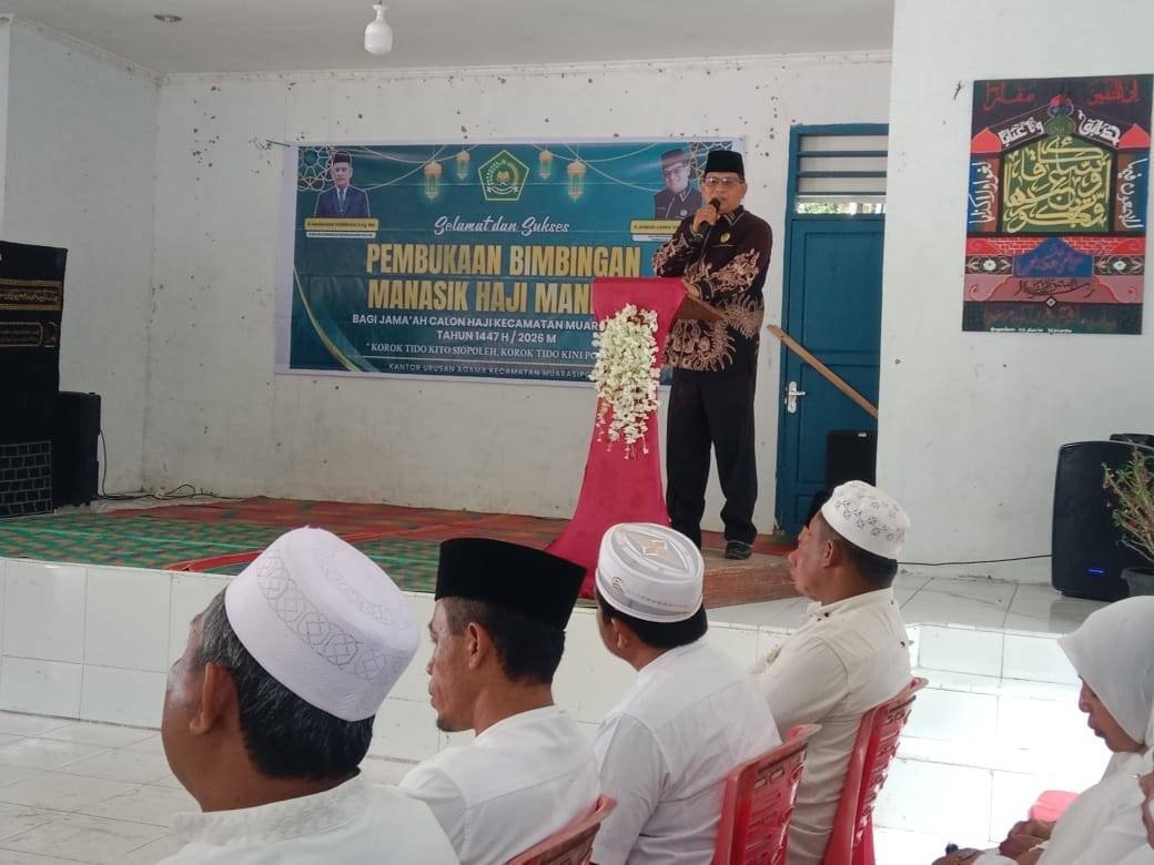Perdana di Tanah Ulu, KUA Muara Sipongi Sukseskan Bimbingan Manasik Haji Tingkat Kecamatan