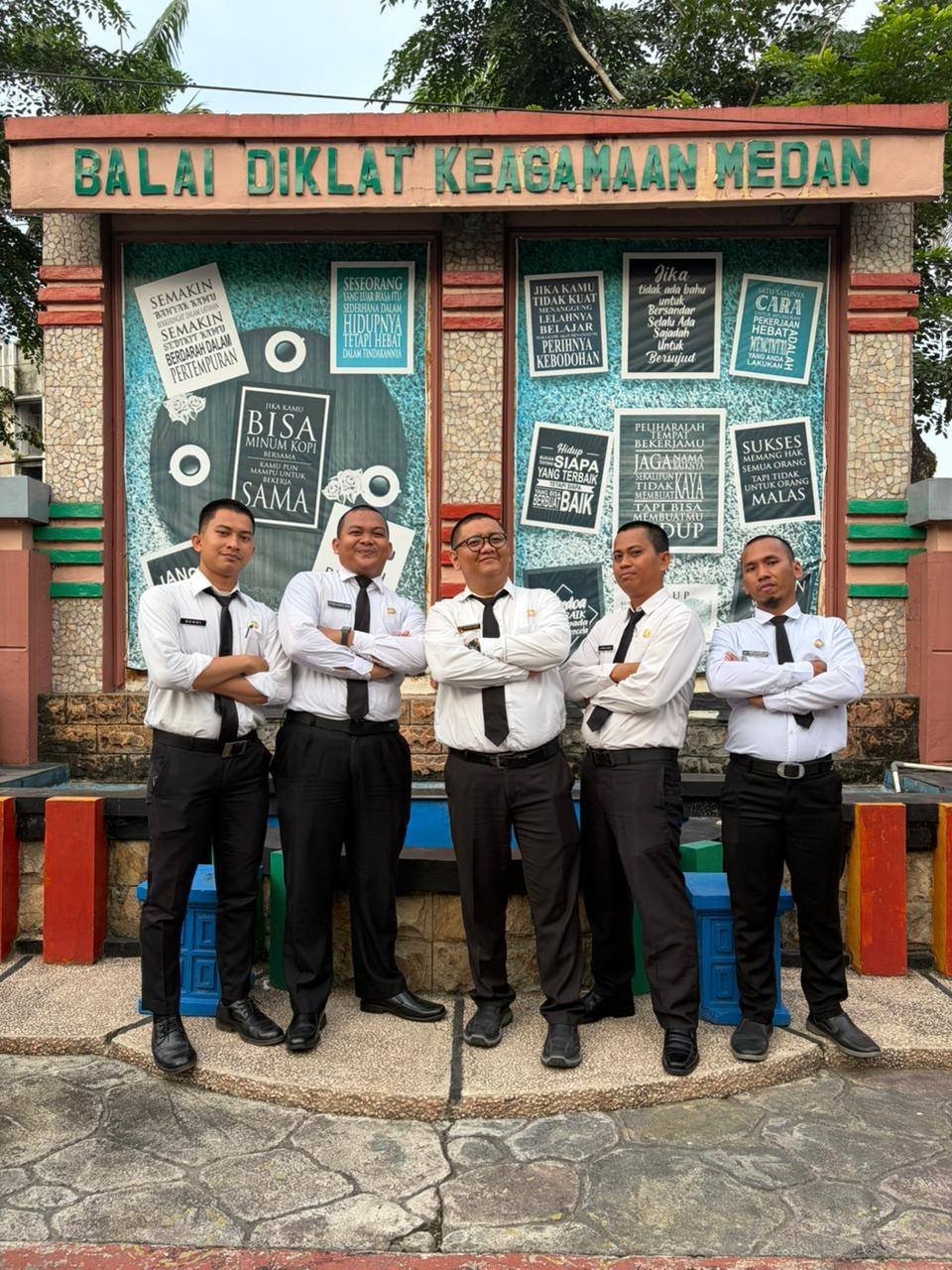 Dinyatakan Lulus Latsar, Lima CPNS Penghulu Kemenag Karo Siap Internalisasi Nilai Berakhlak ASN
