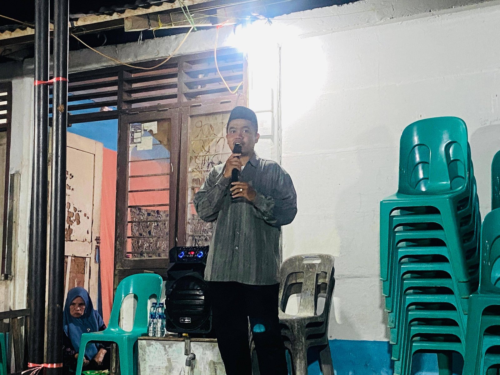 Penghulu KUA Lolofitu Moi Beri Tausiyah Fardhu Kifayah di Desa Bawasa