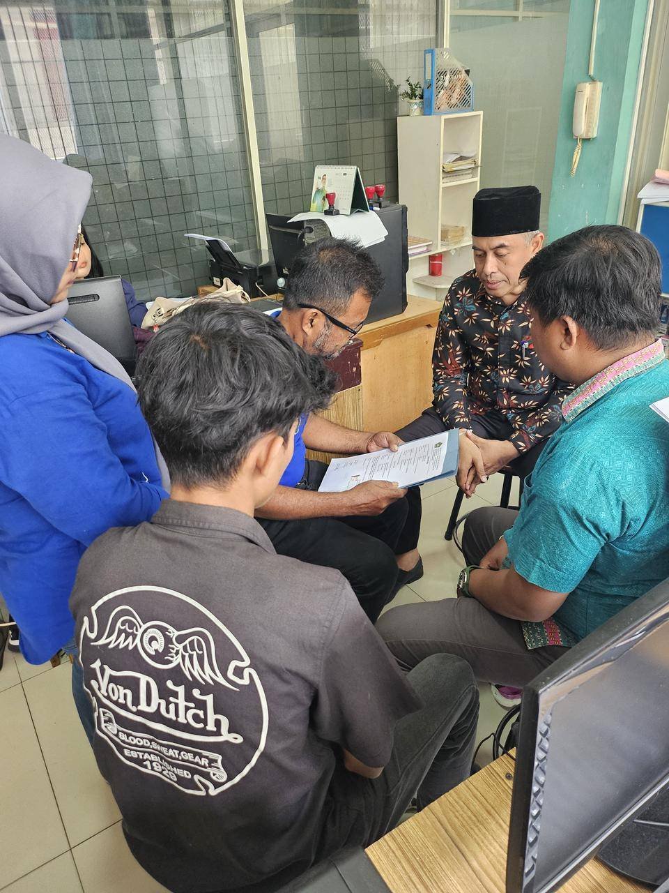 Ka. KUA Medan Deli Laksanakan Layanan Ikrar Taukil Wali di Lapas Kelas I Medan
