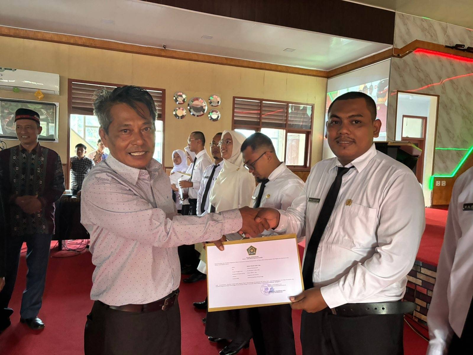 Ahmad Hamidi Lubis, CPNS Penghulu KUA Rambutan, Terbaik I Latsar CPNS BDK Medan Angkatan 19 Kelompok 4