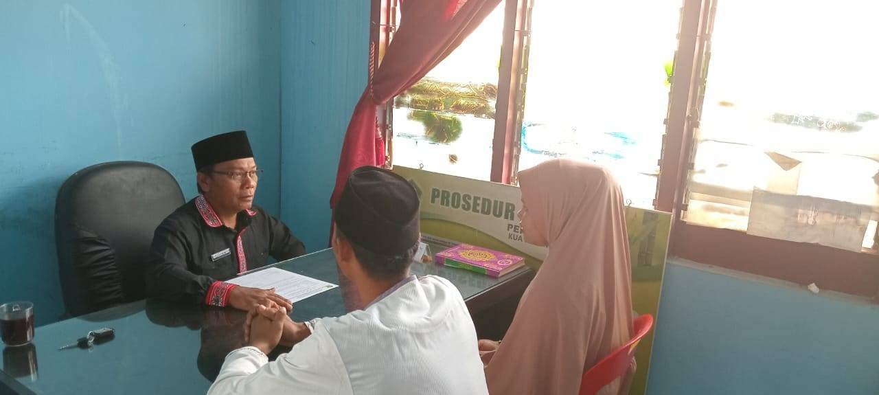 KUA Tigalingga Laksanakan Suscatin dengan Penuh Keakraban