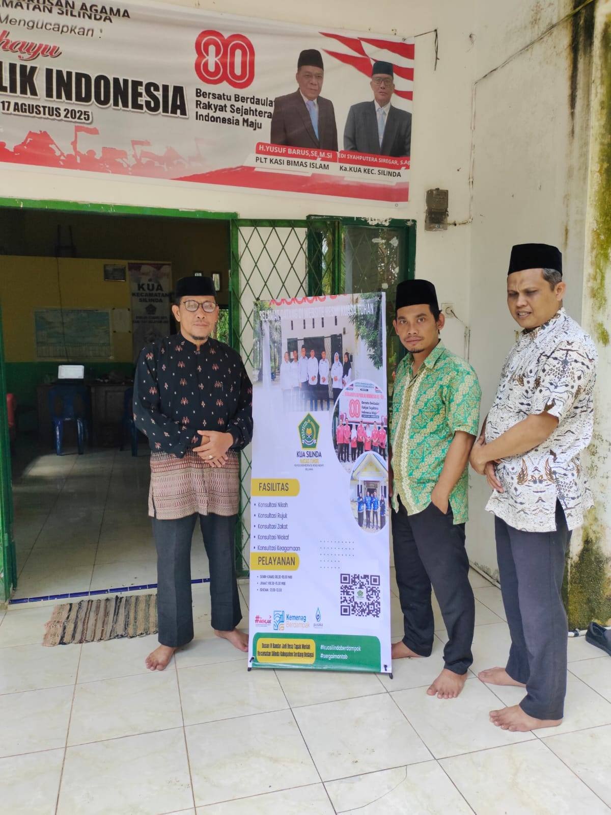 KUA Silinda : Kuasa Tuhan Solusi Efektif Berkonsultasi Bagi Masyarakat Kecamatan Silinda