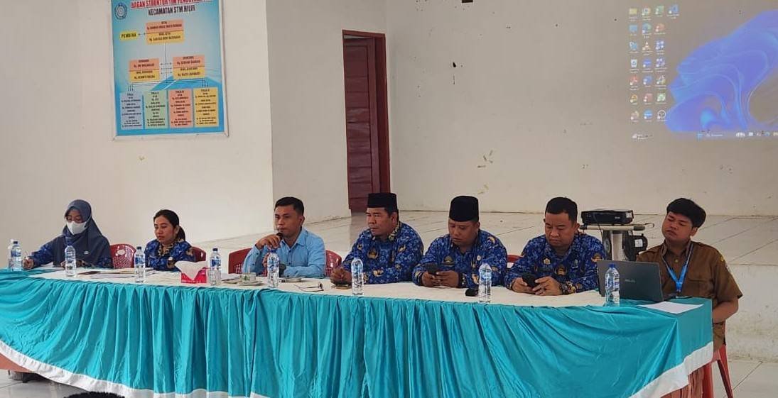 Kepala KUA STM Hilir Ikuti Rapat Koordinasi di Balai Umum Kecamatan STM Hilir