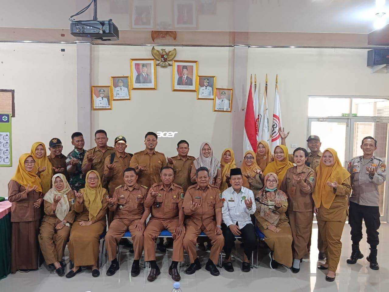 KUA Pasir Sakti Hadiri Lokakarya Mini Lintas Sektor
