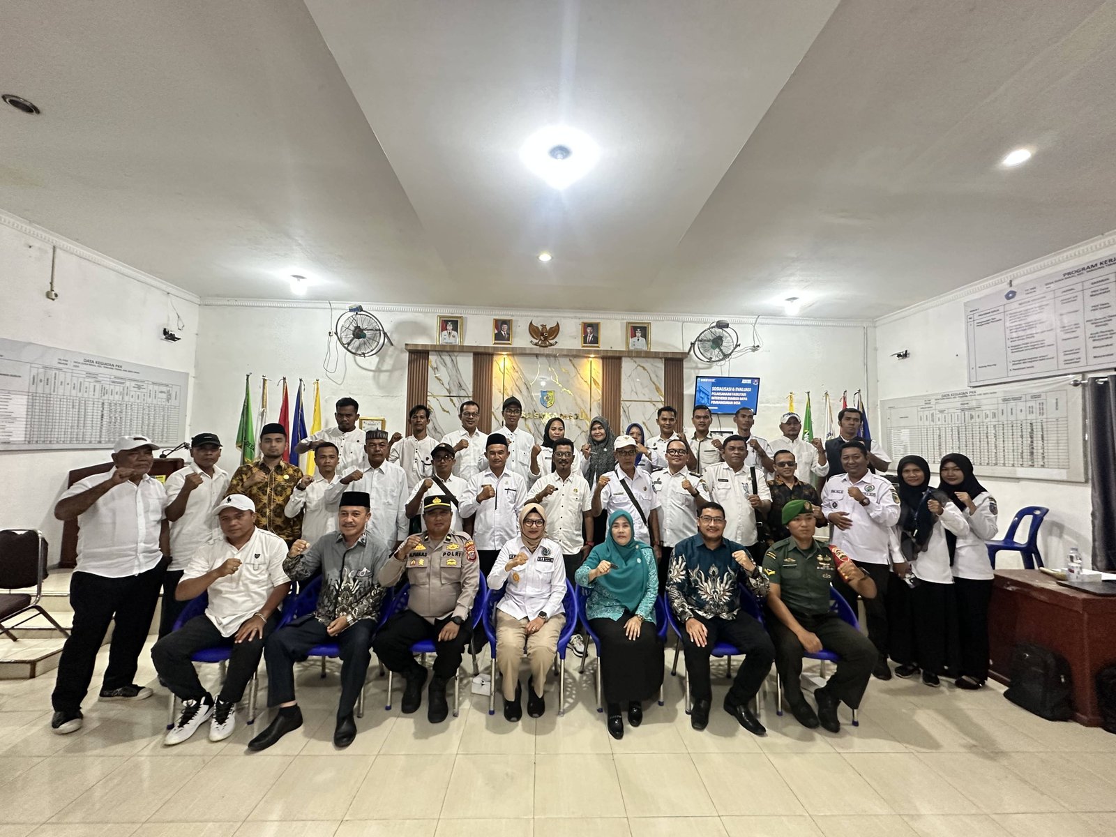 KUA Tanjung Tiram Hadiri Kegiatan Evaluasi Fasilitasi Intervensi Sumber Daya Pembangunan Desa