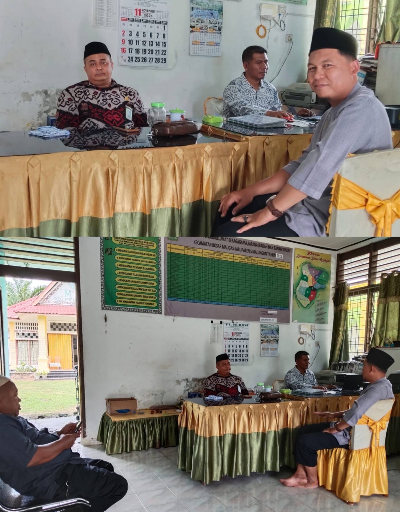 Ka. KUA Bosar Maligas Tunjukkan Dedikasi dalam Melayani Konsultasi Pernikahan Warga