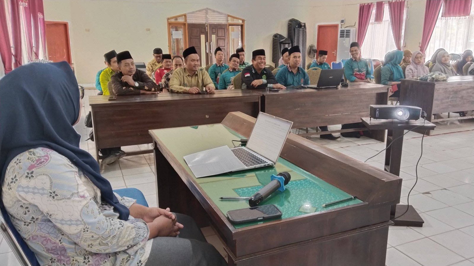 KUA Purbolinggo Kirim Operator Siwak Ikuti Kegiatan Optimalisasi Layanan Wakaf