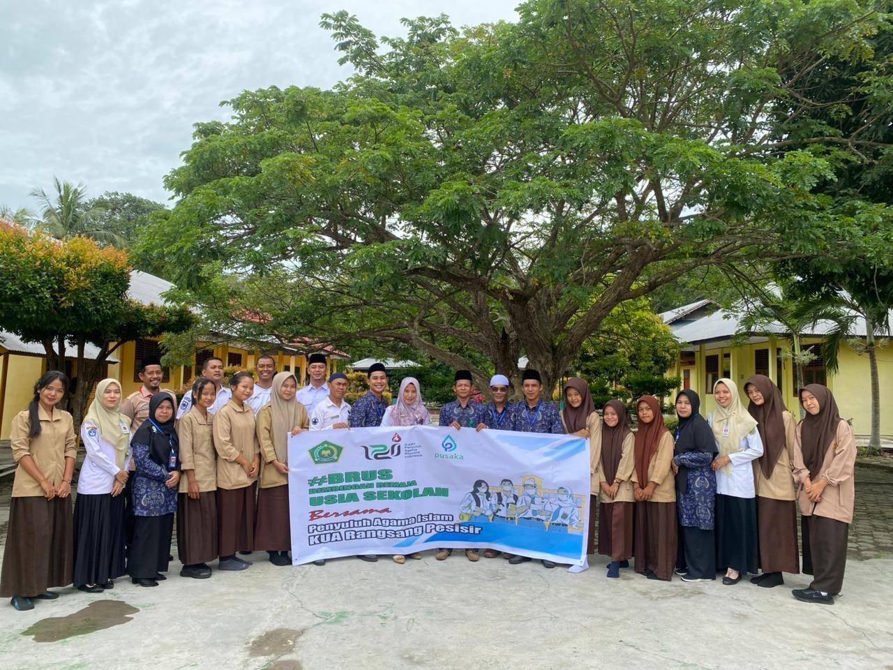 Perkuat Moral dan Karakter, KUA Rangsang Pesisir Sapa Siswa SMA Negeri 2 Rangsang Pesisir