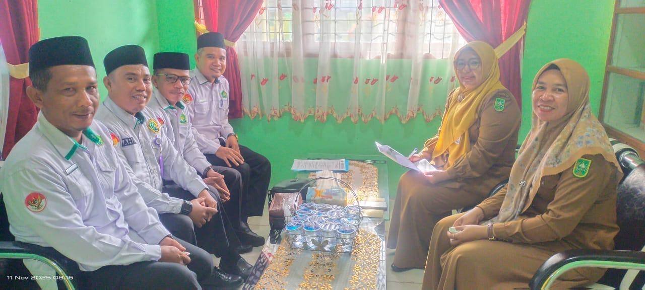 Perkuat Pembinaan Keagamaan, KUA Tebing Tinggi Barat Teken MoU dengan SMA Negeri 1 Tebing Tinggi Barat