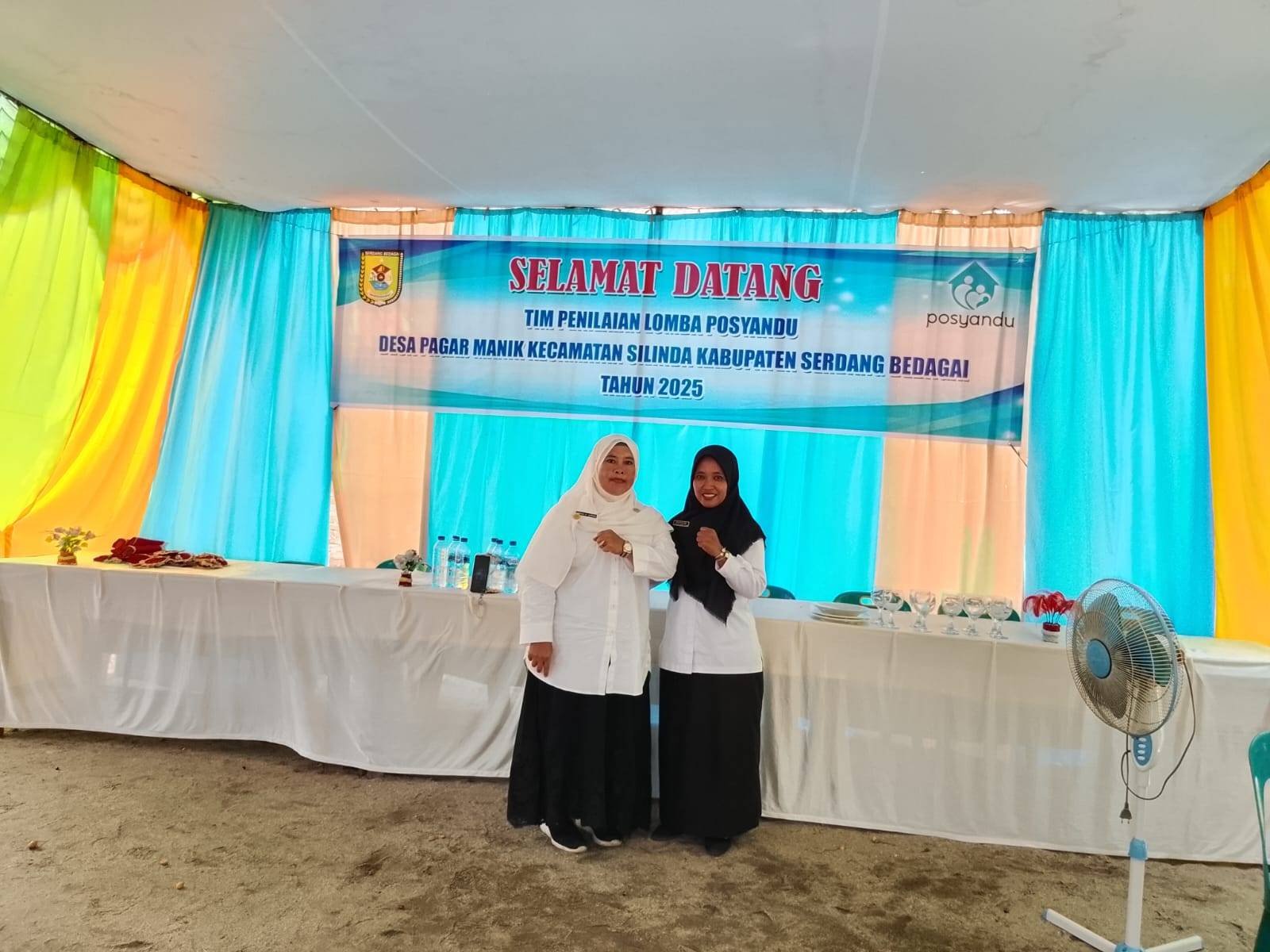 KUA Silinda Melalui Penghulu Dan PAI Aktif dalam Penilaian Lomba Posyandu