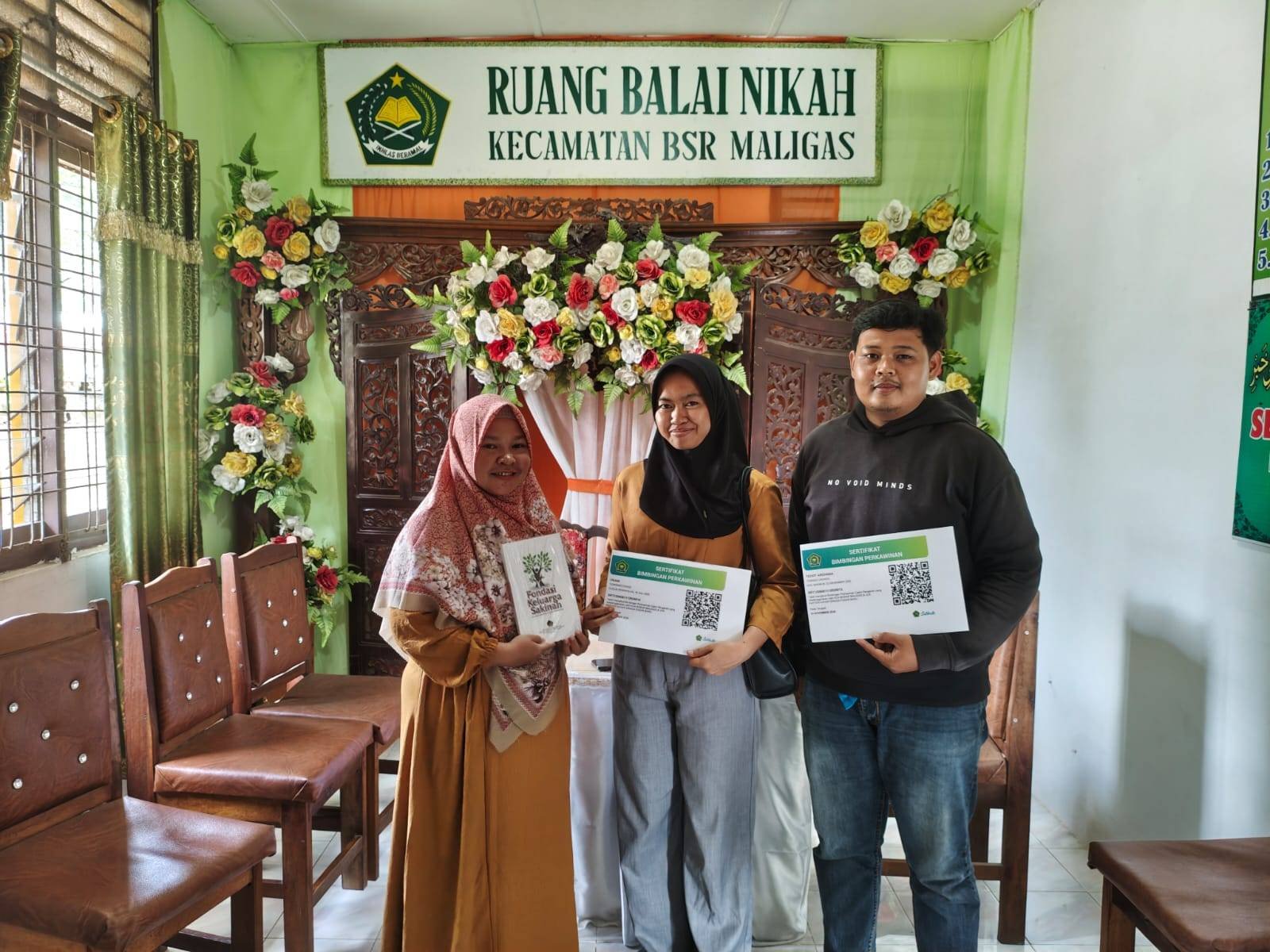 PAI KUA Bosar Maligas Laksanakan Bimbingan Pra Nikah dengan Penuh Dedikasi