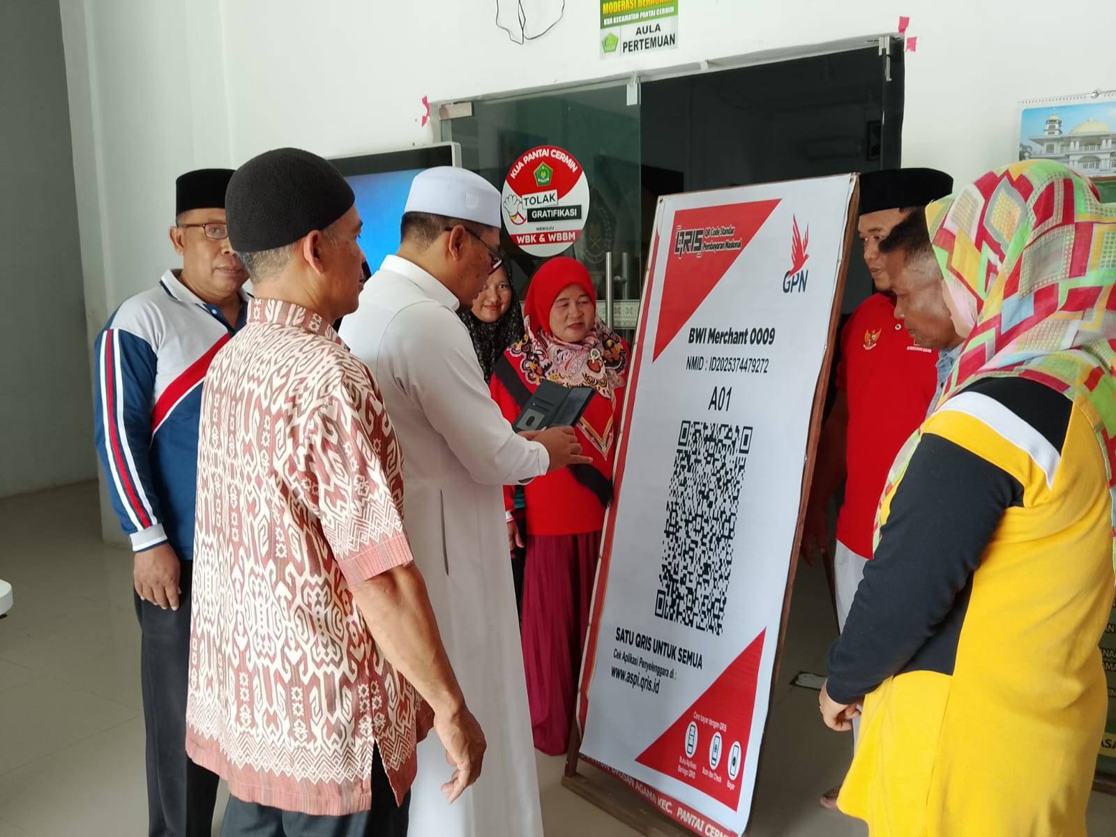 Kepala KUA Pantai Cermin: Wujudkan Keberkahan Lewat Gerakan Wakaf Uang