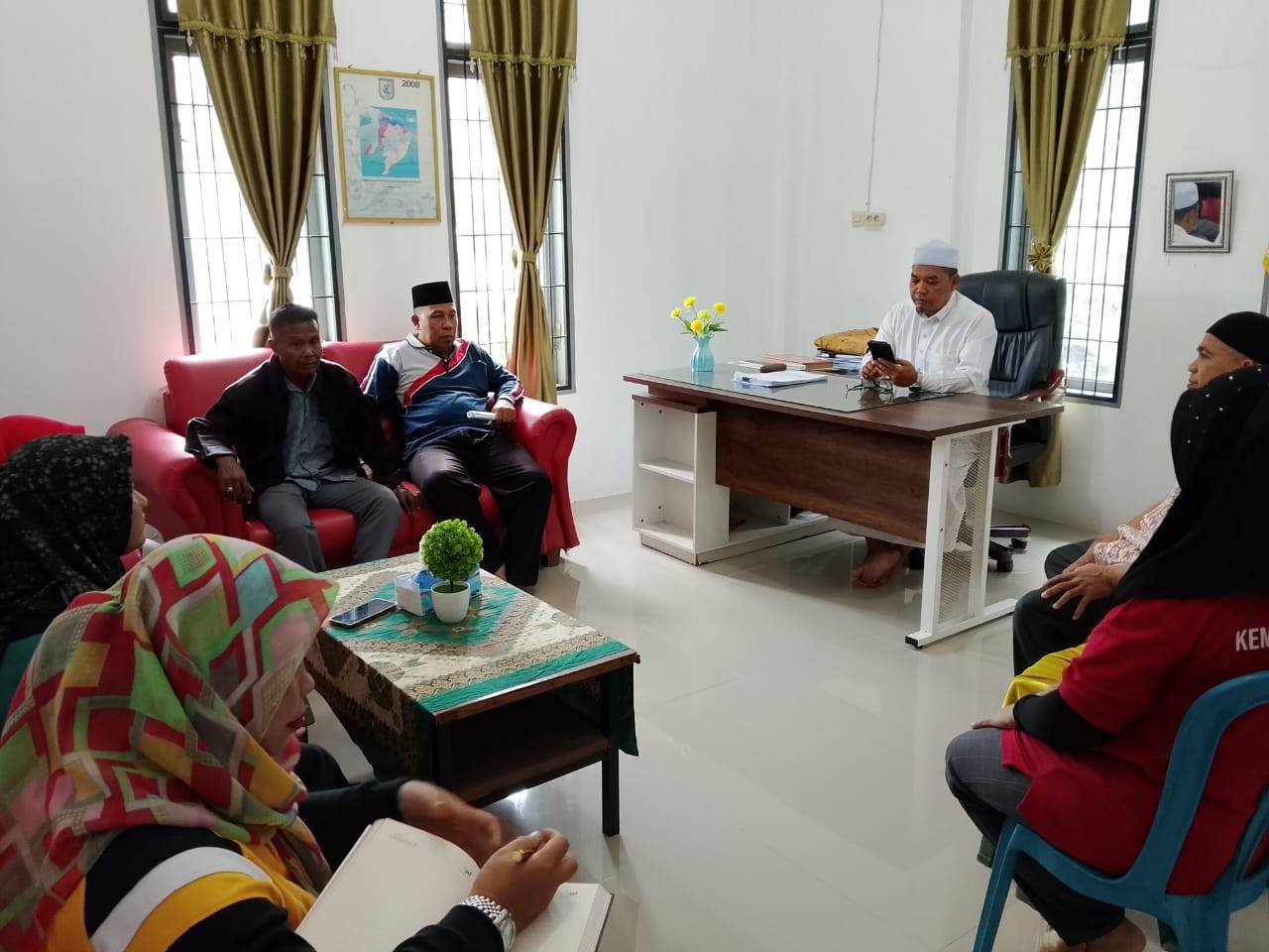 Kepala KUA Pantai Cermin Mantapkan Penekanan Tugas Lewat Rakor