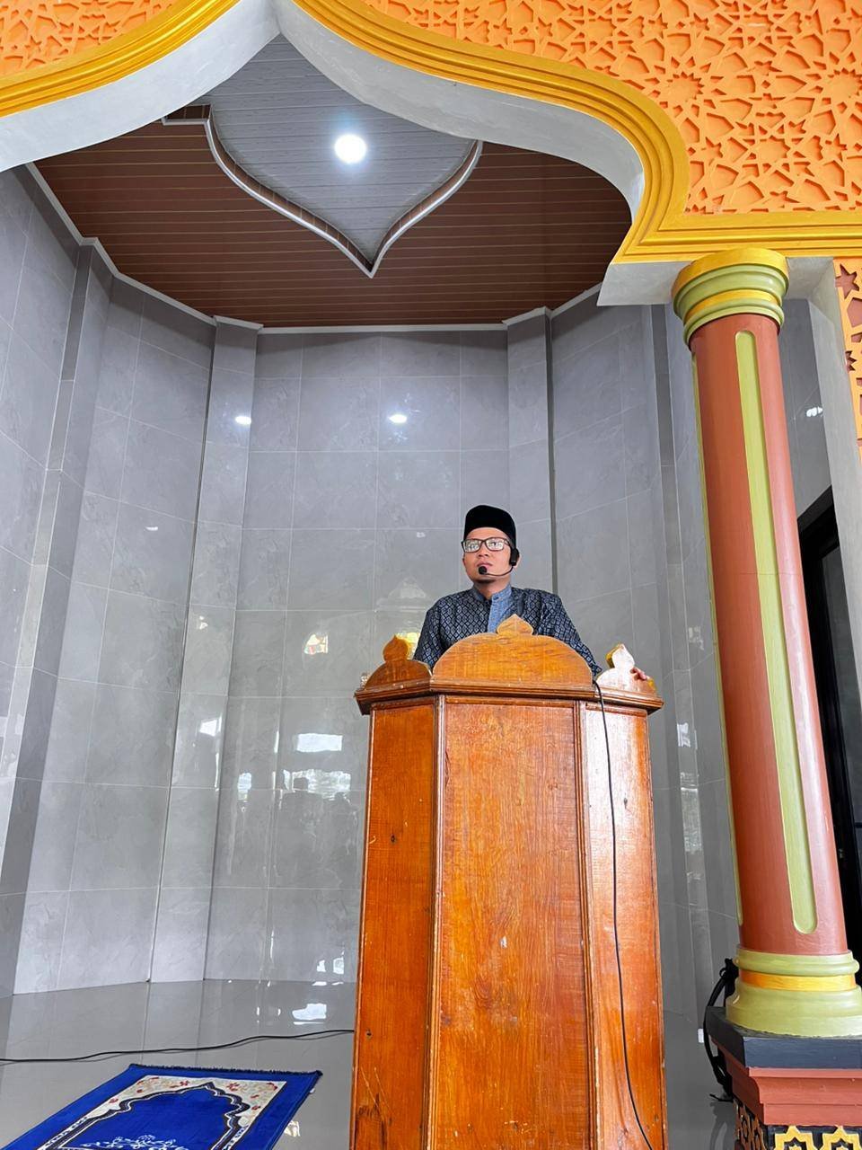 CPNS Penghulu KUA Haranggaol Horison Sampaikan Khutbah Jumat Bertema Taubat di Masjid Wahyu Tiga Runggu