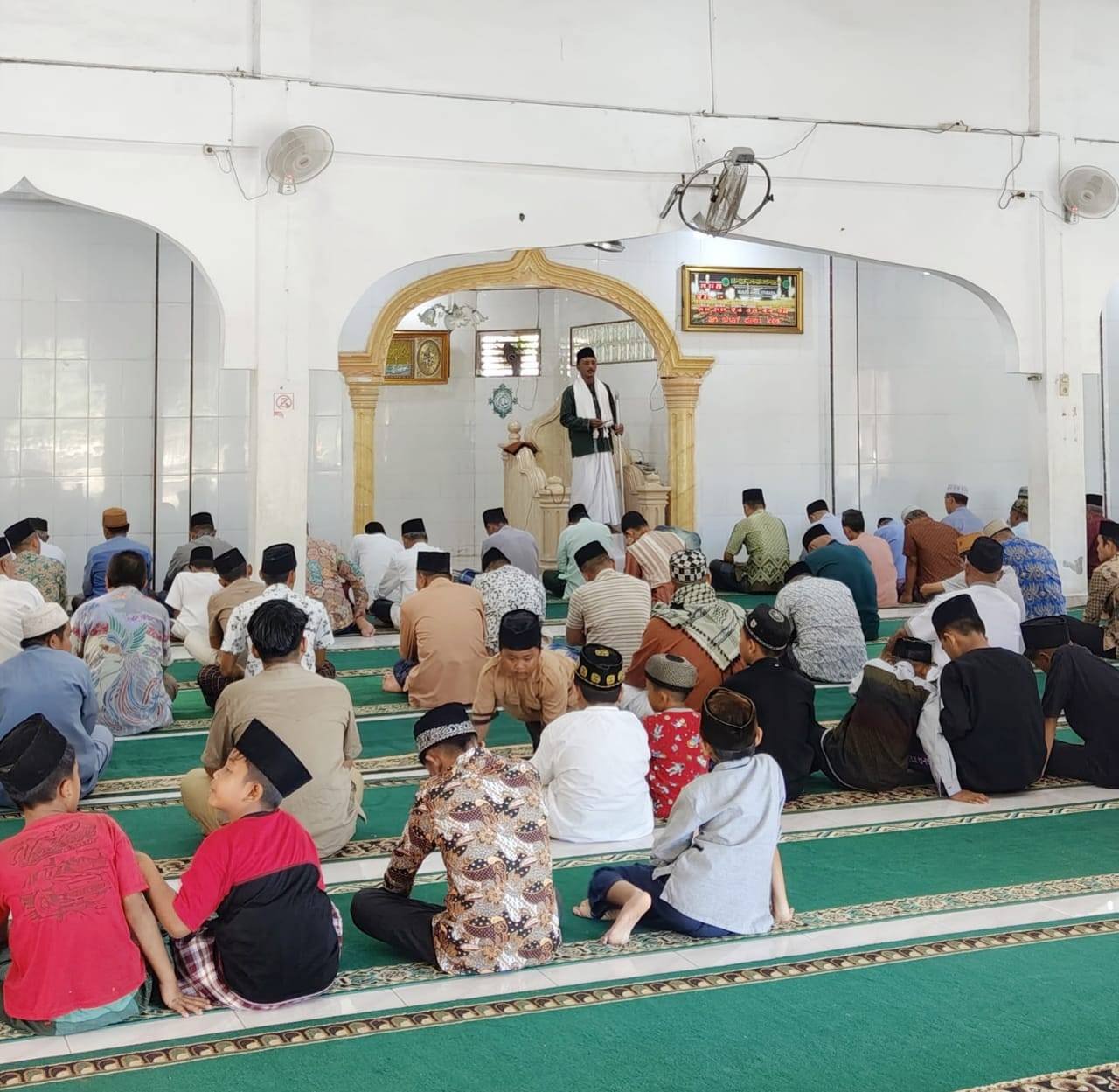 Kepala KUA Gunungsitoli Utara Angkat Tema Dosa Lisan, Ajak Jamaah Introspeksi Diri