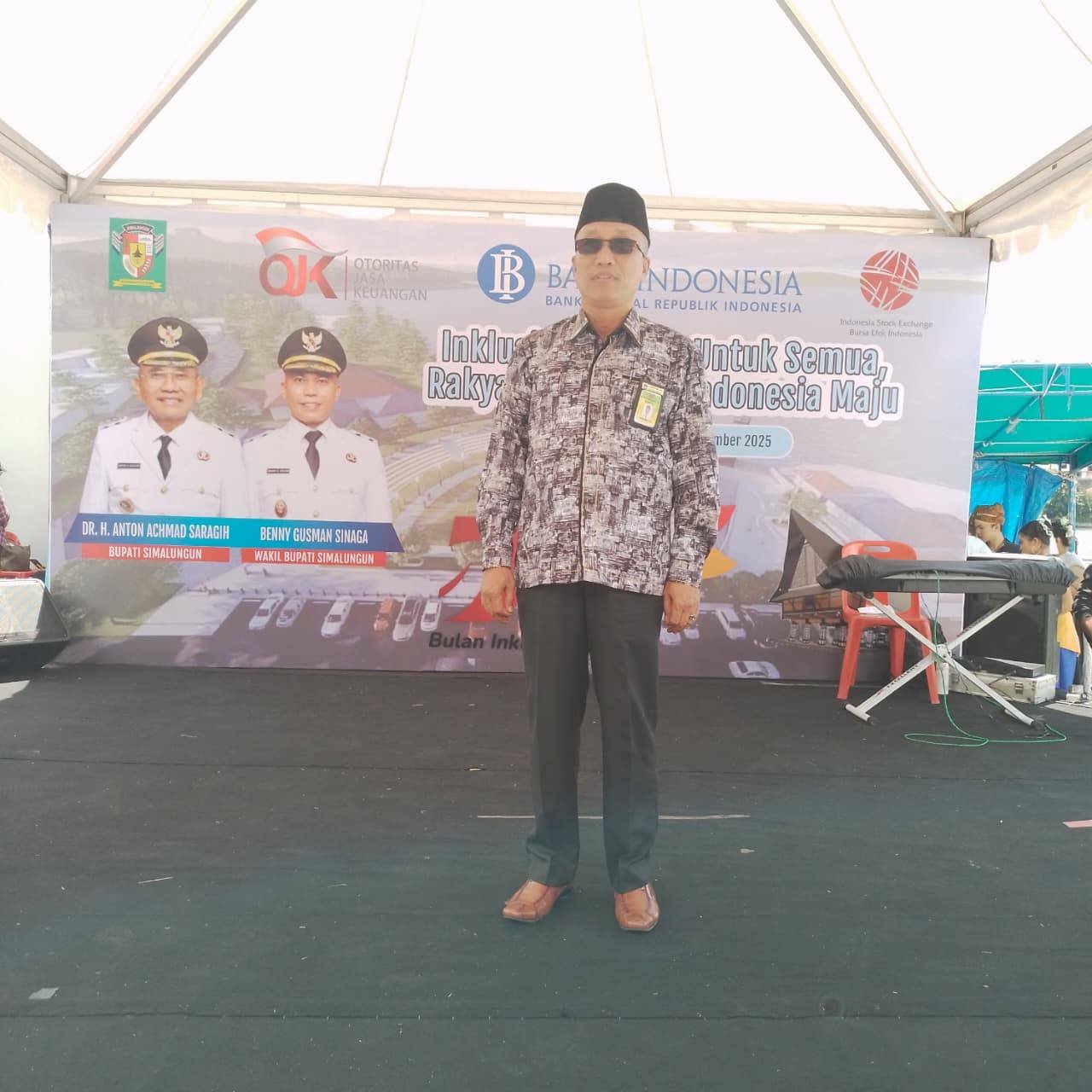 Ka KUA Girsang Sipangan Bolon Hadiri Acara Inklusi Keuangan Bank Indonesia di Parapat